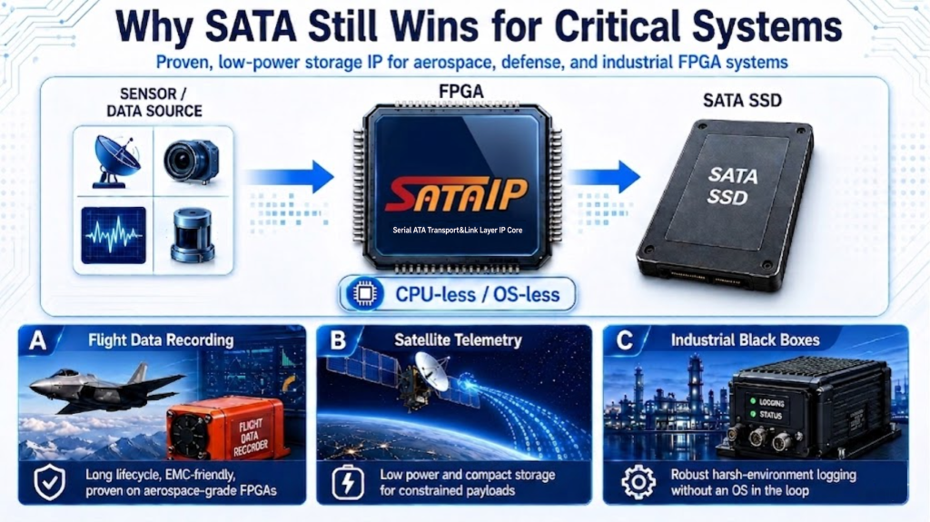 SATA-IPコア ブロック図