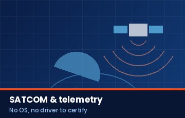 SATCOMグランドセグメントとテレメトリー