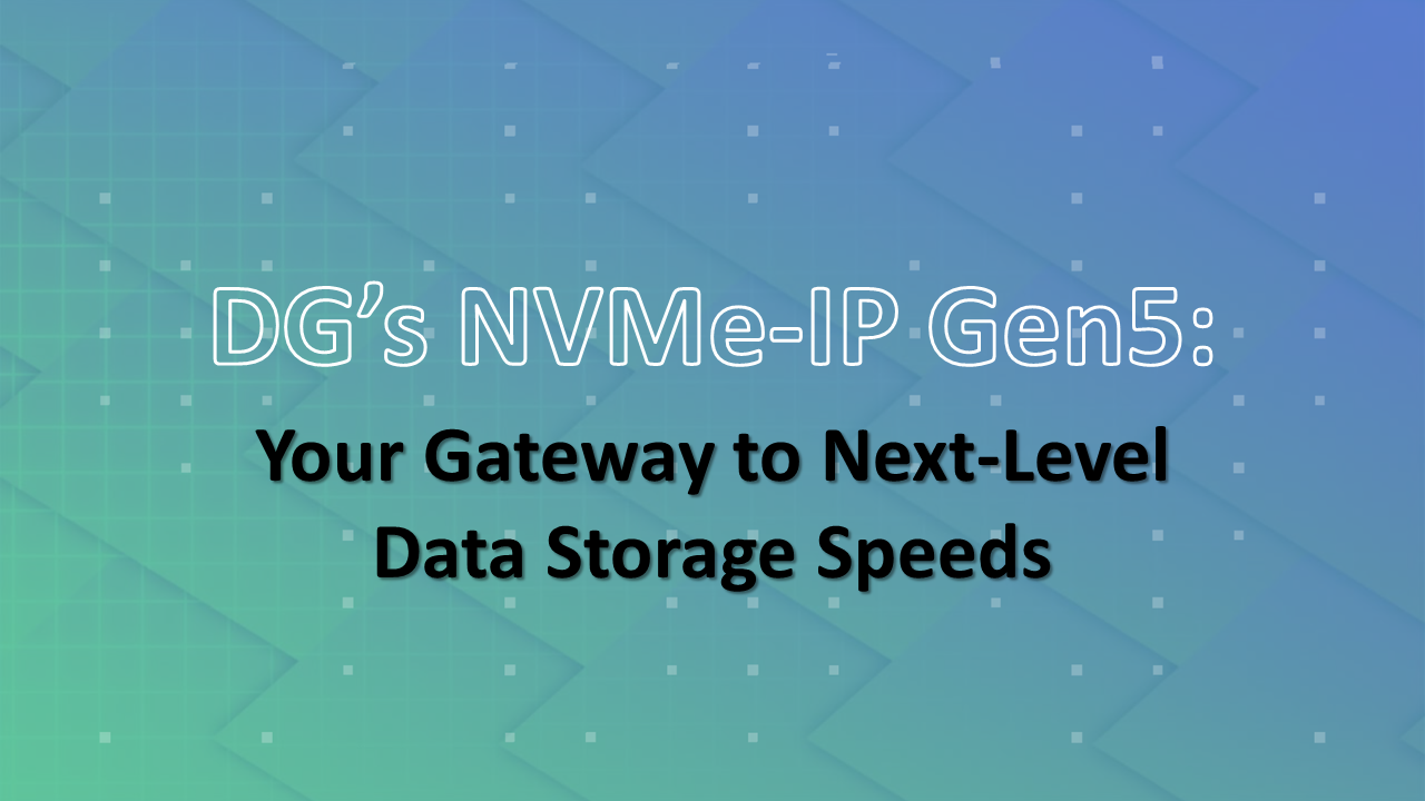 NVMe IP Gen5 Your Gateway to NextLevel Data Storage Speeds Design