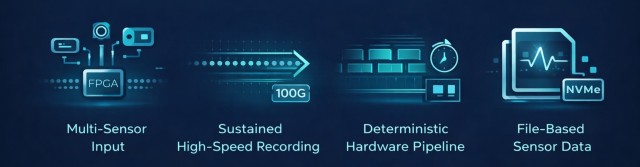 高速センサーデータの記録